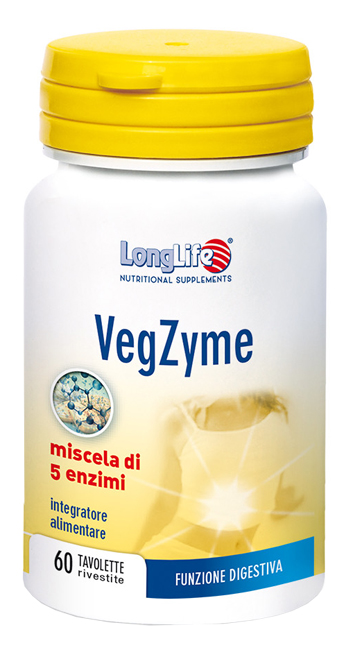 LONGLIFE VEGZYME 60 TAVOLETTE - maxifarmacia.it