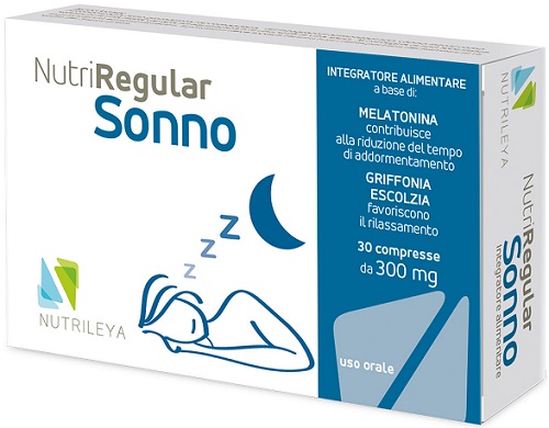 NUTRIREGULAR SONNO 30 COMPRESSE - maxifarmacia.it