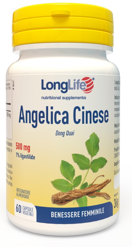 LONGLIFE ANGELICA CINESE 60 CAPSULE VEGETALI - maxifarmacia.it
