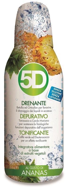 5D SLEEVERATO ANANAS 500 ML - maxifarmacia.it
