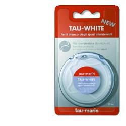TAUMARIN FILO INTERDENTALE TAU WHITE 25 MT - maxifarmacia.it