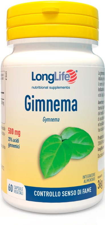 LONGLIFE GIMNEMA 60 CAPSULE VEGETALI - maxifarmacia.it