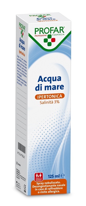 ACQUA DI MARE SPRAY IPERTONICA 3% PROFAR 125 ML - maxifarmacia.it