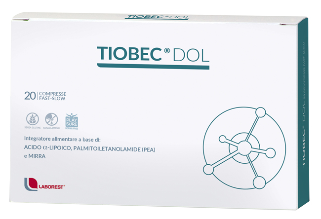 TIOBEC DOL 20 COMPRESSE DA 1455 MG - maxifarmacia.it