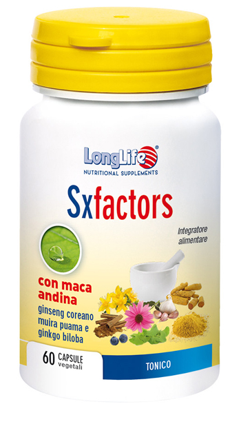 LONGLIFE SX FACTORS 60 CAPSULE VEGETALI - maxifarmacia.it
