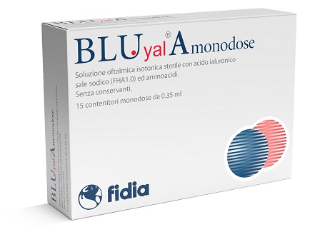 BLU YAL A MONODOSE GOCCE OCULARI 15 FLACONCINI 0,35 ML - maxifarmacia.it