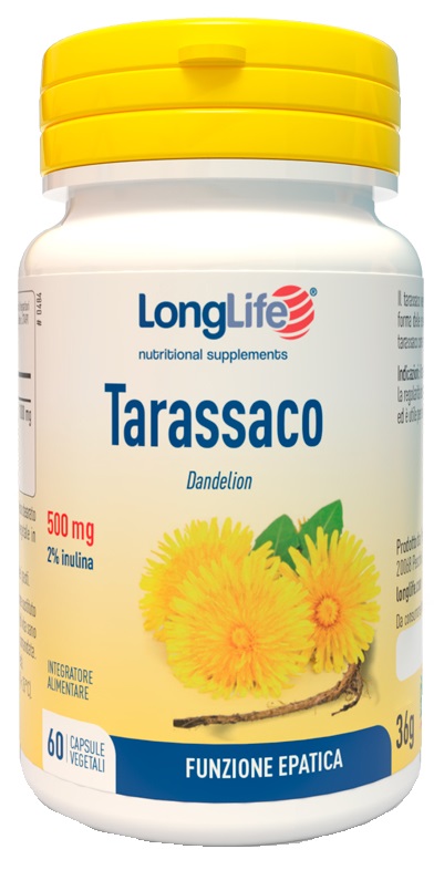 LONGLIFE TARASSACO 60 CAPSULE - maxifarmacia.it