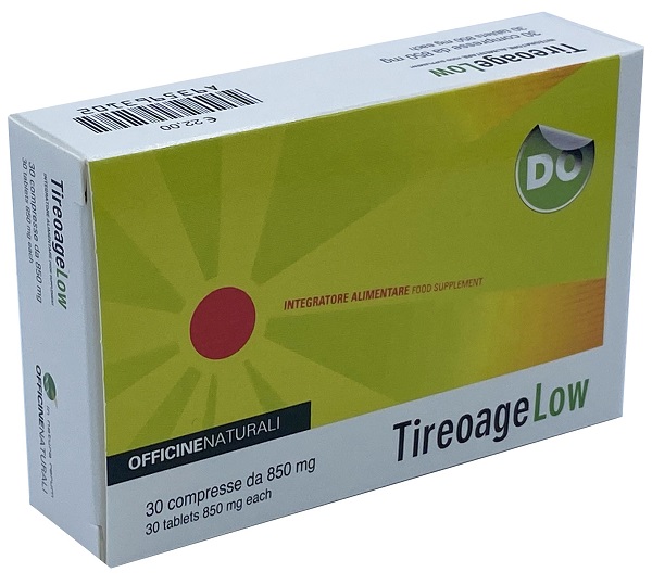 TIREOAGE LOW 30 COMPRESSE 850 MG - maxifarmacia.it