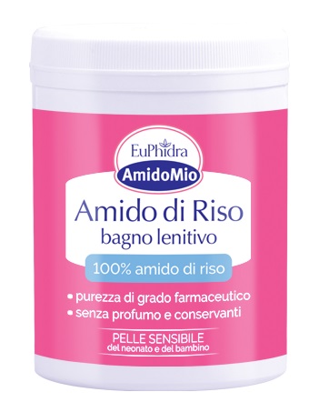 EUPHIDRA AMIDOMIO AMIDO DI RISO BAGNO LENITIVO 200G - maxifarmacia.it