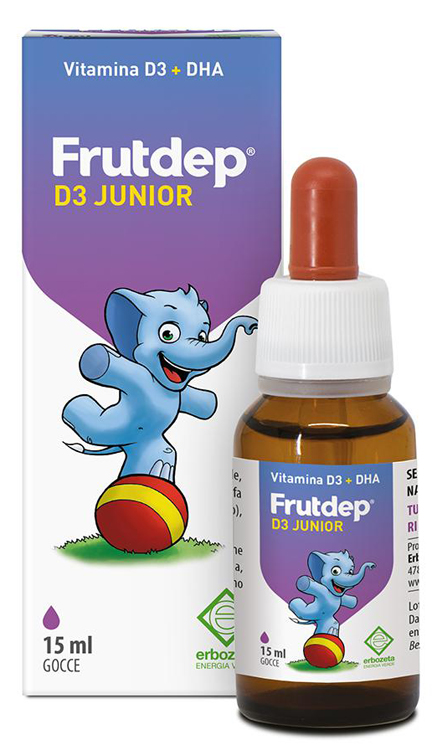 FRUTDEP D3 JUNIOR 15 ML - maxifarmacia.it