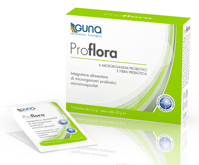 GUNA PROFLORA INTEGRATORE DA 10 BUSTINE - maxifarmacia.it