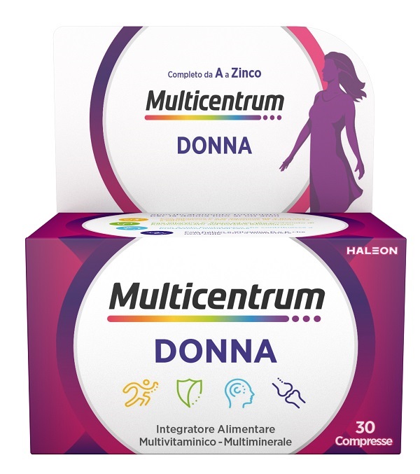 MULTICENTRUM DONNA 30 COMPRESSE - maxifarmacia.it