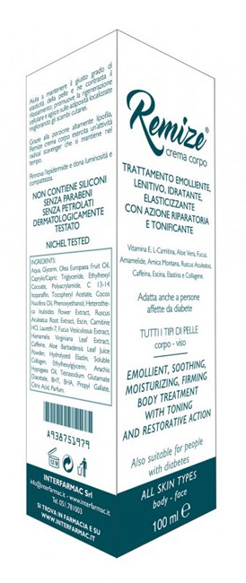 REMIZE CREMA CORPO 100 ML - maxifarmacia.it