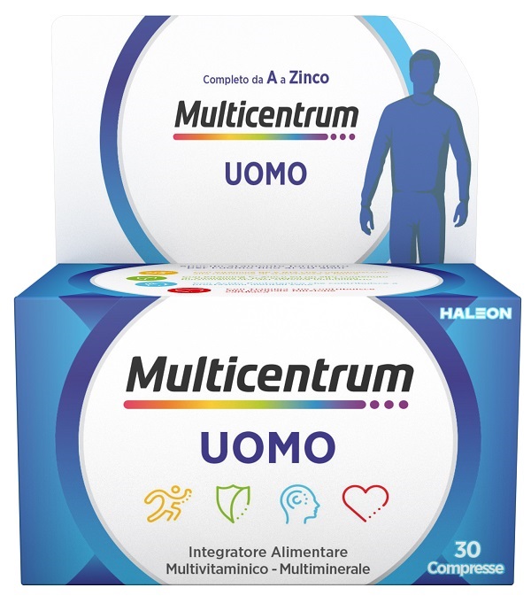 MULTICENTRUM UOMO 30 COMPRESSE - maxifarmacia.it