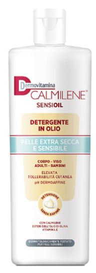 DERMOVITAMINA CALMILENE SENSIOIL DETERGENTE IN OLIO SENZA SAPONE PER PELLE EXTRA SECCA E SENSIBILE 500 ML - maxifarmacia.it