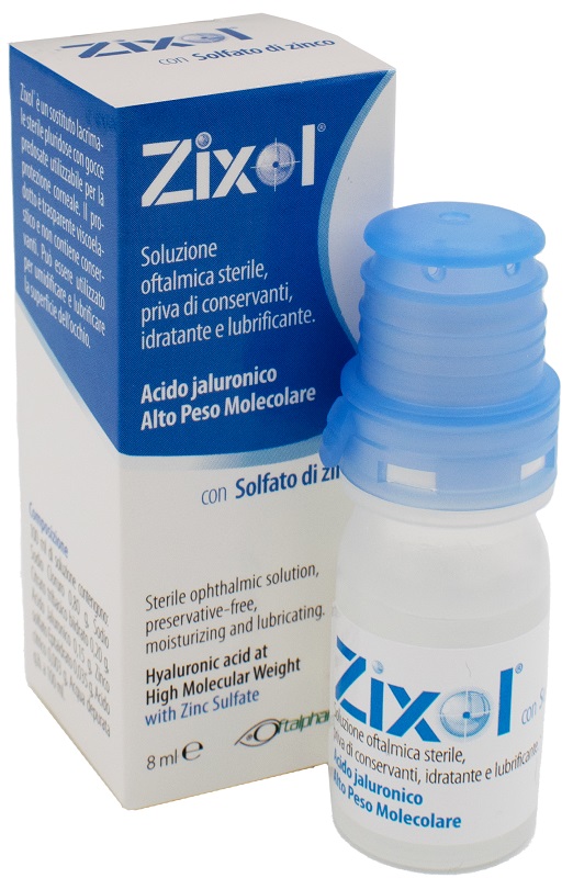 SOLUZIONE OFTALMICA ZIXOL PLURIDOSE 8 ML - maxifarmacia.it