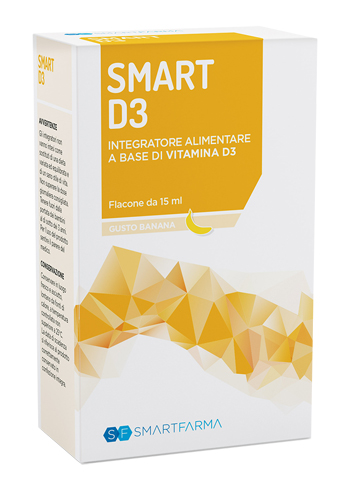 SMART D3 GOCCE 15 ML GUSTO BANANA - maxifarmacia.it