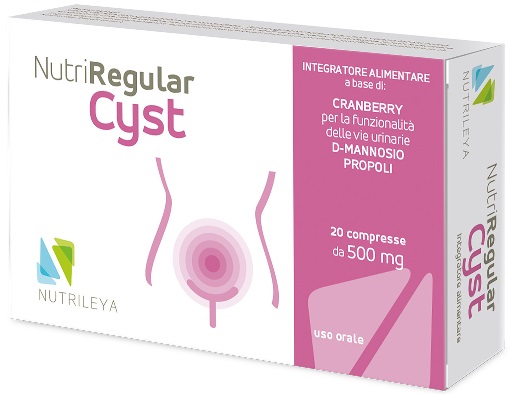 NUTRIREGULAR CYST 20 CAPSULE 500 MG - maxifarmacia.it