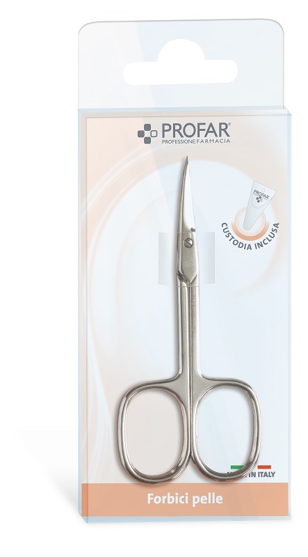 PROFAR FORBICINE PELLI PUNTA CURVA - maxifarmacia.it