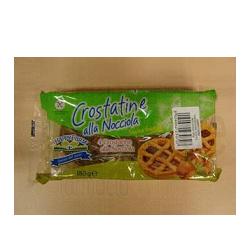 HAPPY FARM CROSTATA ALLA NOCCIOLA SENZA GLUTINE 180 G - maxifarmacia.it