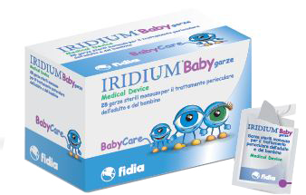GARZA OCULARE MEDICATA IRIDIUM BABY 28 PEZZI - maxifarmacia.it