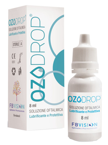 OZODROP LIPOZONEYE SOLUZIONE OFTALMICA BASE DI OLIO OZONIZZATO IN FOSFOLIPIDI 8 ML - maxifarmacia.it