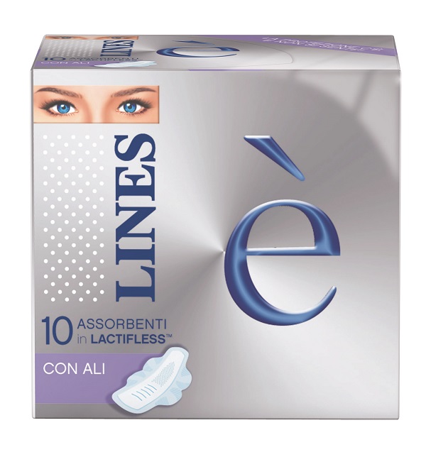 LINES E' ALI 10 PEZZI STICKER - maxifarmacia.it