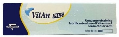 UNGUENTO OFTALMICO LUBRIFICANTE VITAN PLUS 5 G - maxifarmacia.it