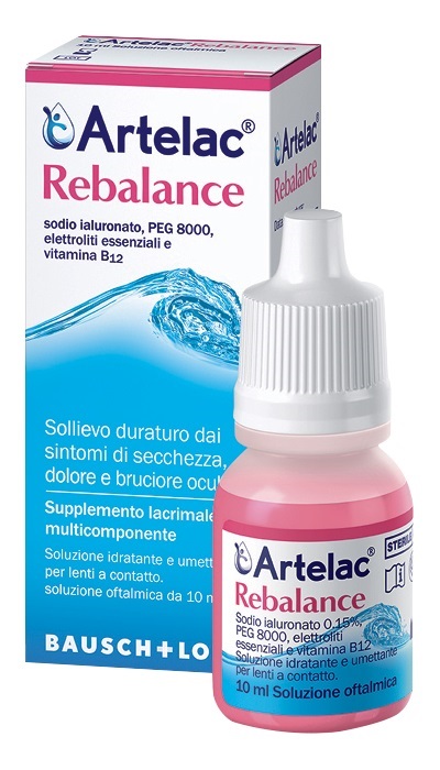 ARTELAC REBALANCE GOCCE OCULARI MULTIDOSE SENZA CONSERVANTI 10 ML - maxifarmacia.it