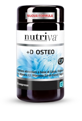 NUTRIVA +D OSTEO da 60 COMPRESSE - maxifarmacia.it