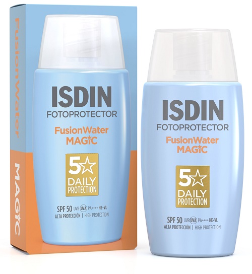 ISDN FOTOPROTECTOR FUSION WATER MAGIC SPF50 DA 50 ML - maxifarmacia.it