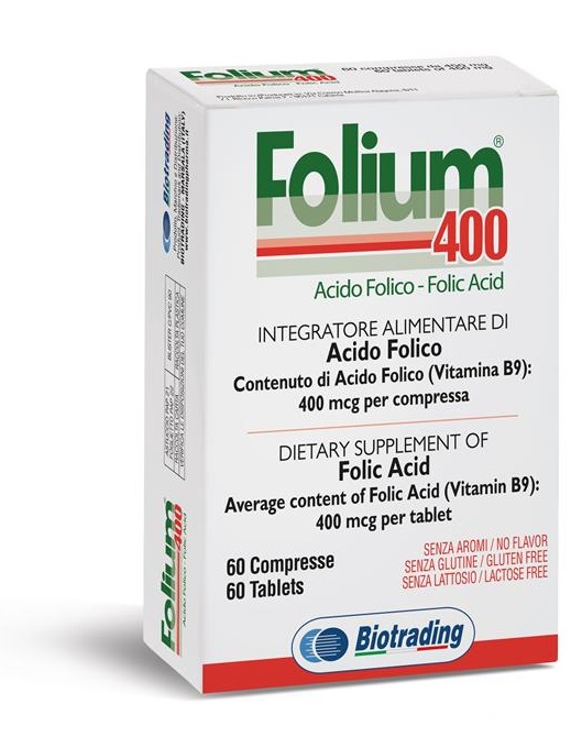 FOLIUM 400 60 COMPRESSE - maxifarmacia.it