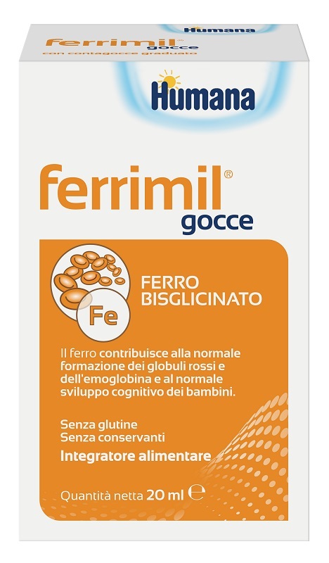 HUMANA FERRIMIL GOCCE 20 ML - maxifarmacia.it