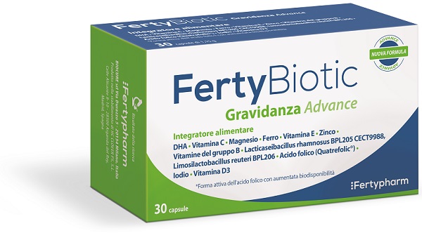 FERTYBIOTIC GRAVIDANZA ADVANCE 30 CAPSULE DA 1,15 G - maxifarmacia.it