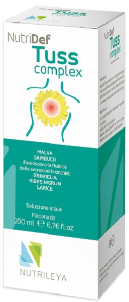 NUTRIDEF TUSS COMPLEX 200 ML - maxifarmacia.it
