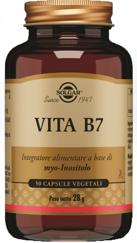 SOLGAR VITA B7 50 CAPSULE VEGETALI - maxifarmacia.it