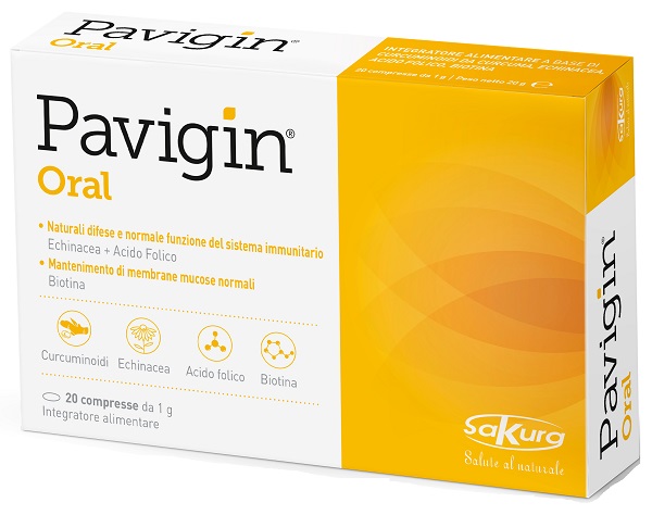 PAVIGIN ORAL 20 COMPRESSE - maxifarmacia.it