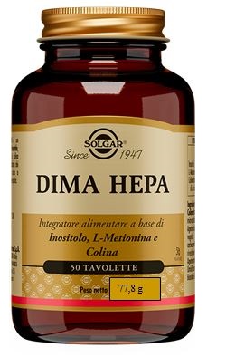 SOLGAR DIMA HEPA 50 TAVOLETTE - maxifarmacia.it