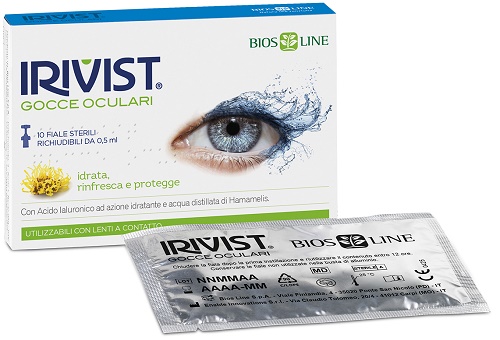 IRIVIST GOCCE OCULARI MONODOSE 10 FIALE DA 0,5 ML - maxifarmacia.it