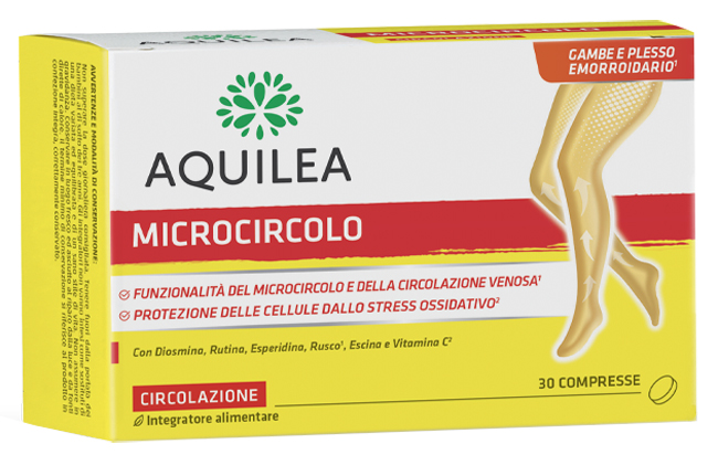 AQUILEA MICROCIRCOLO 30 COMPRESSE - maxifarmacia.it