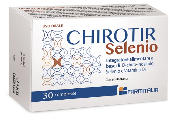 CHIROTIR SELENIO 30 COMPRESSE - maxifarmacia.it