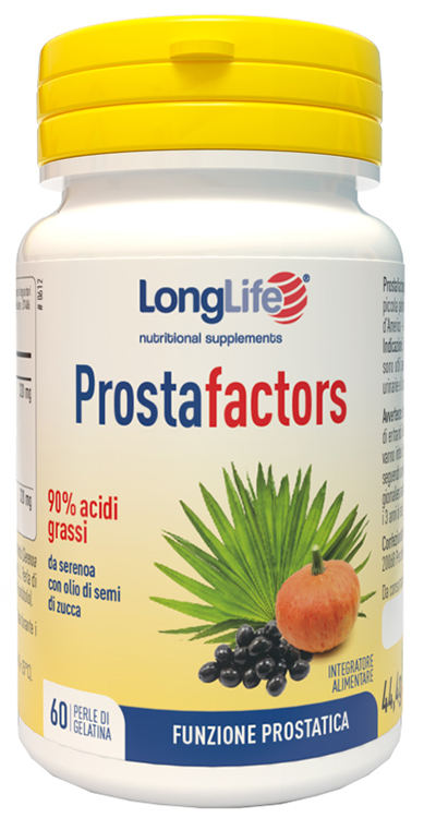 LONGLIFE PROSTAFACTORS 60 PERLE DI GELATINA - maxifarmacia.it