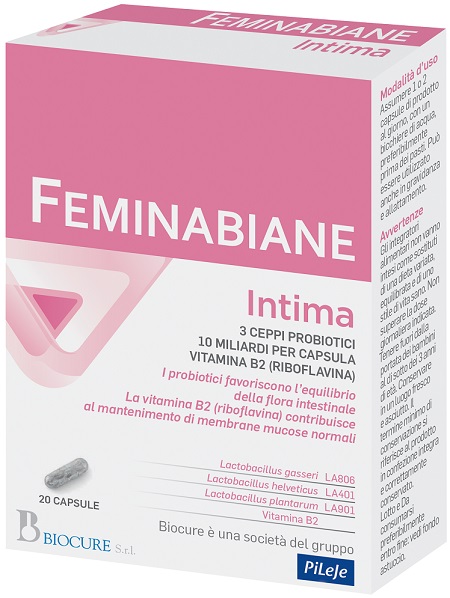 FEMINABIANE INTIMA 20 CAPSULE - maxifarmacia.it