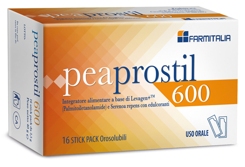 PEAPROSTIL 600 16 STICK PACK OROSOLUBILI - maxifarmacia.it