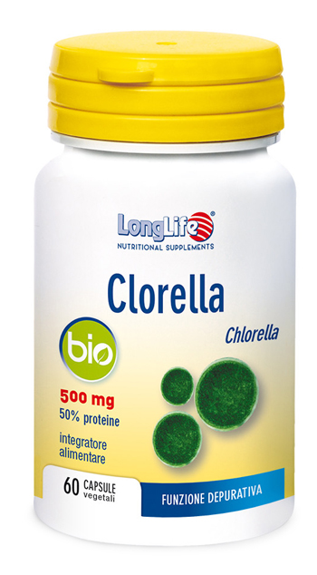 LONGLIFE CLORELLA BIO 60 CAPSULE VEGETALI - maxifarmacia.it