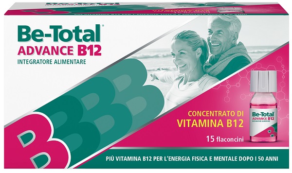 BE-TOTAL ADVANCE B12 DA 15 FLACONCINI - maxifarmacia.it