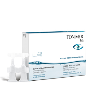 TONIMER LAB GOCCE OCULARI MONODOSE 15 X 0,5 ML - maxifarmacia.it