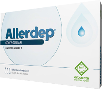 ALLERDEP GOCCE OCULARI 10 FIALE MONODOSE 0,5 ML - maxifarmacia.it