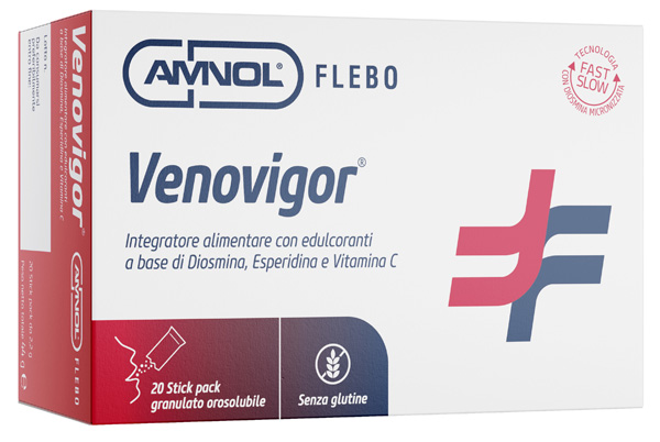 VENOVIGOR 20 STICK PACK GRANULATO OROSOLUBILE - maxifarmacia.it