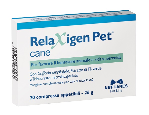 RELAXIGEN PET CANE BLISTER 20 COMPRESSE APPETIBILI - maxifarmacia.it